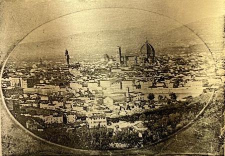 Art work by John Ruskin Firenze - print silver 